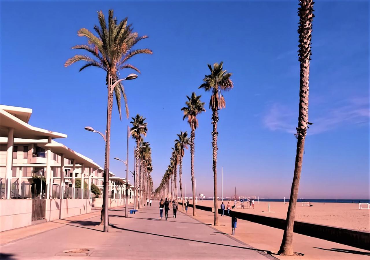 Marin Beach Apartments Patacona Valencia Bagian luar foto